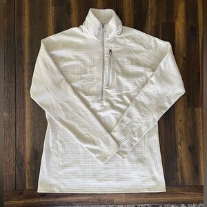 Patagonia Women's R1 Regulator Waffle Pullover Large in Birch